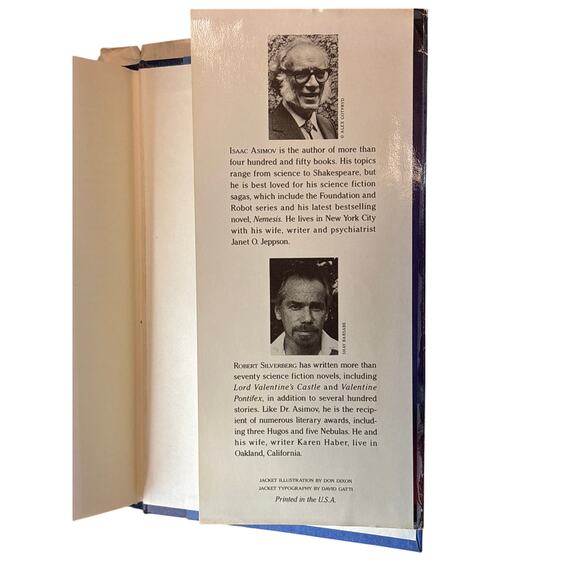 Nightfall by Isaac Asimov & Robert Silverberg 1990 Hardcover w/ Dust Jacket - Picture 6 of 8